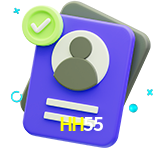 Tornar-se um membro do HH55 é muito simples